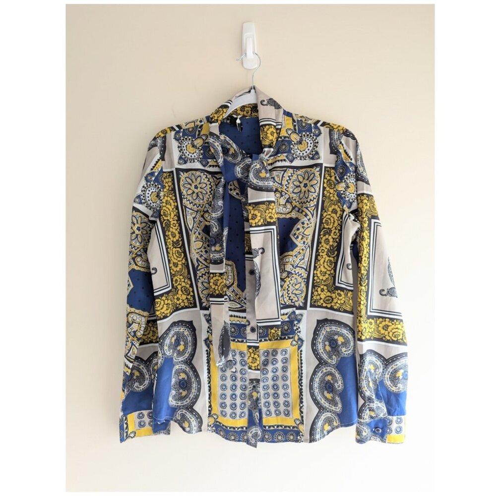 Love Moschino Handkerchief Print Top